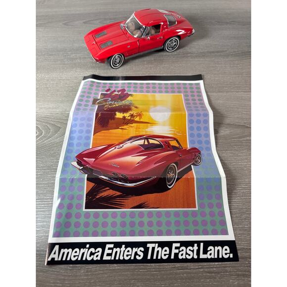Franklin Mint Other - Franklin Mint‎ 1963 Chevrolet Corvette- With COA-See Description/ Photos